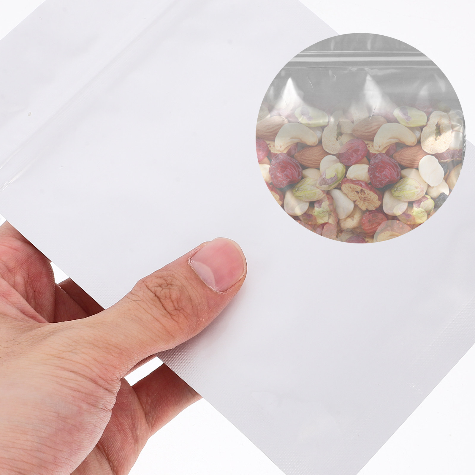 Food Snacks In Usa - 50 Bolsas Herméticas Reutilizables para Almacenamiento
