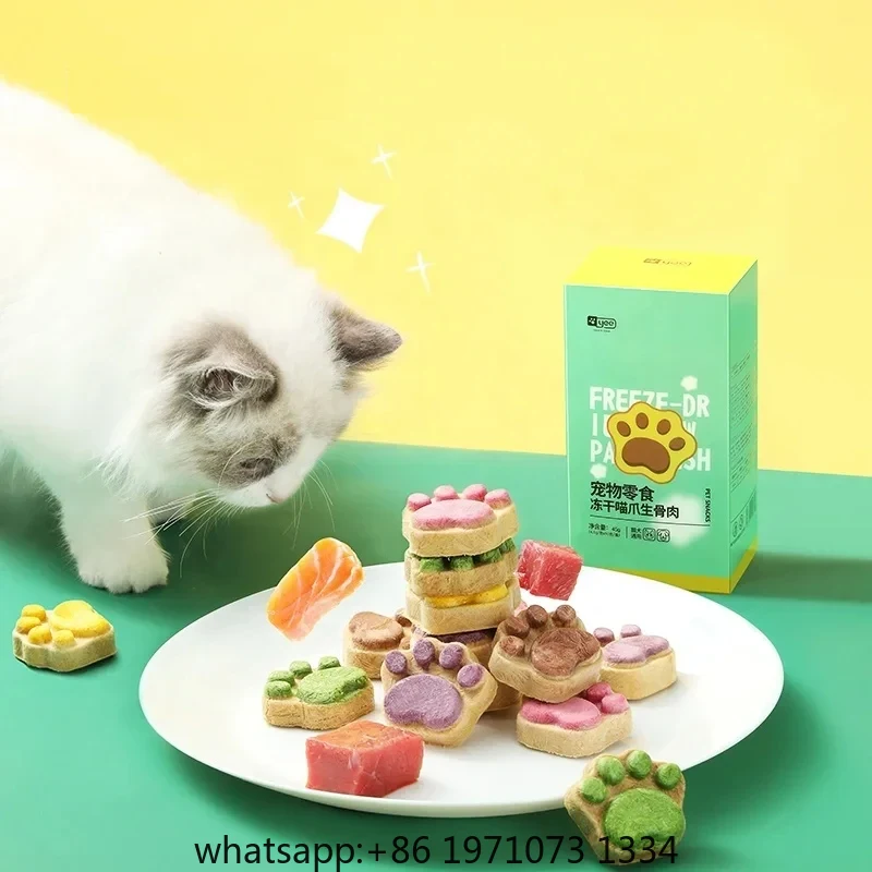 Food Snacks High In Protein - Snacks Liofilizados para Gatos, Alto en