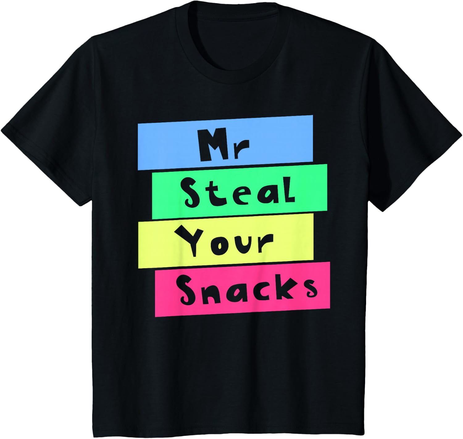 Foody Snacks - Camiseta divertida de Mr Steal Your