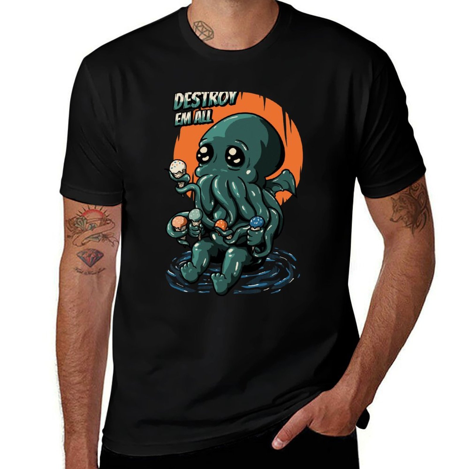Foody Snacks - El Destructor de Helados - Camiseta