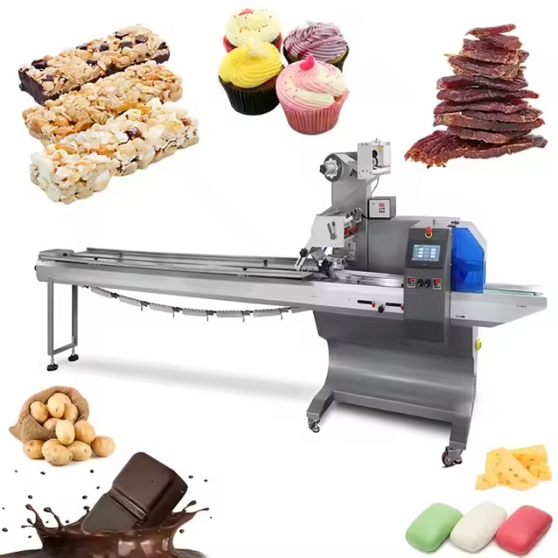 Food Snacks In Usa - Máquina Automática de Empaquetado Tipo Almohada