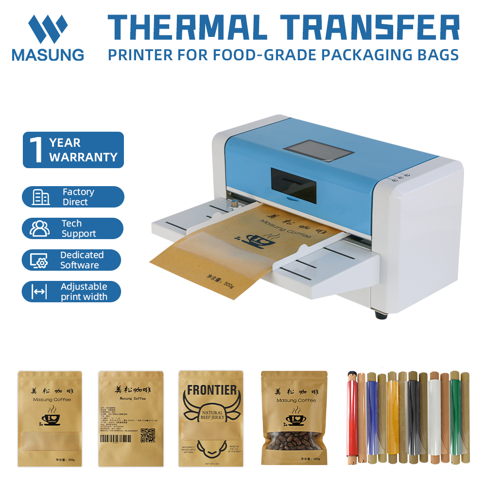 Logo Food Snack - Impresora térmica automática de transferencia para