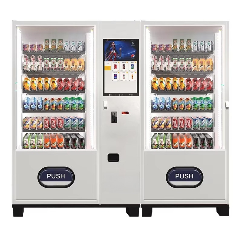 Food Snacks In Usa - Máquina Expendedora Automática de Bebidas Frías,