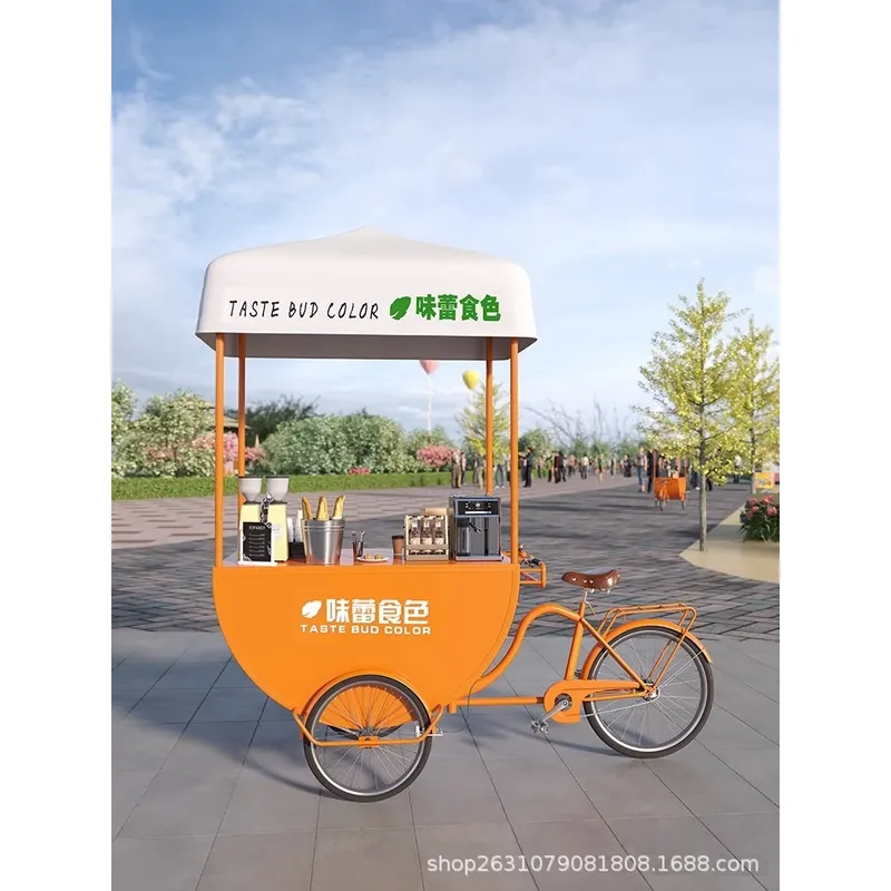 Food Snacks In Usa - Carrito de Comida Móvil para Exteriores,