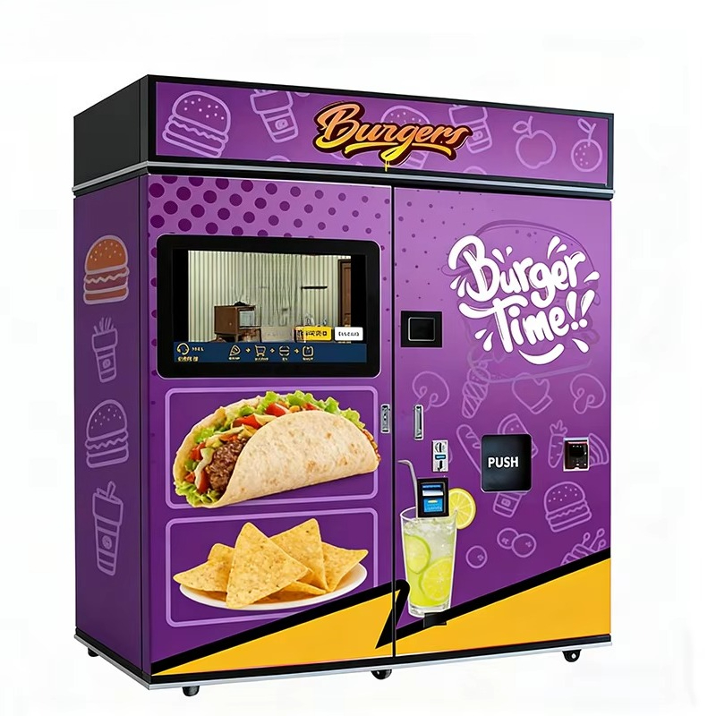 Food Snacks In Usa - Máquina Expendedora de Comida Rápida Personalizada