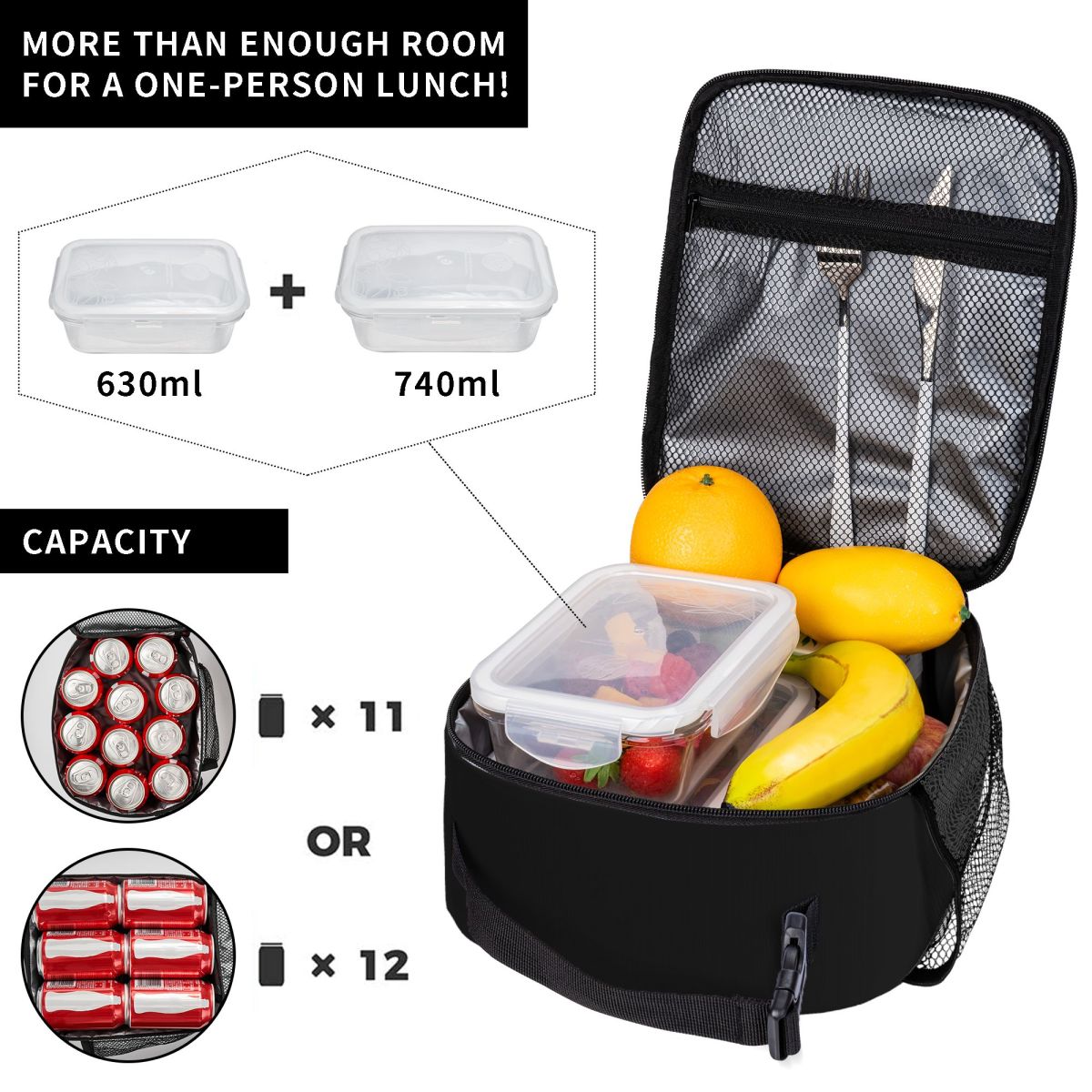 Bolsa Térmica Multibolsillos p - Foody Snacks reseña y precio