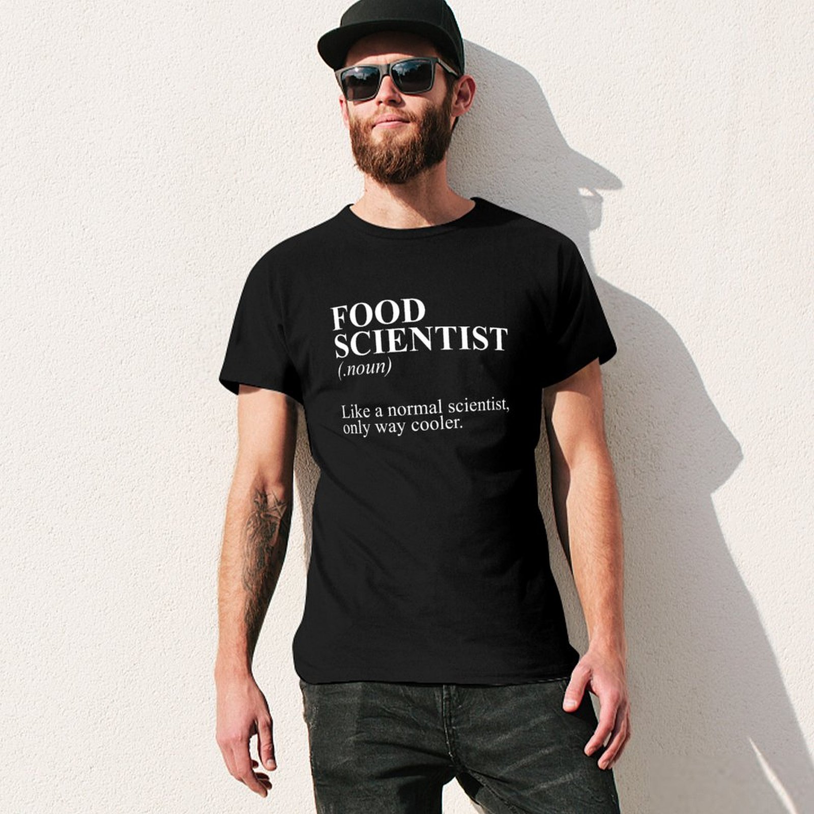 Camiseta divertida de científi - Foody Snacks reseña y precio