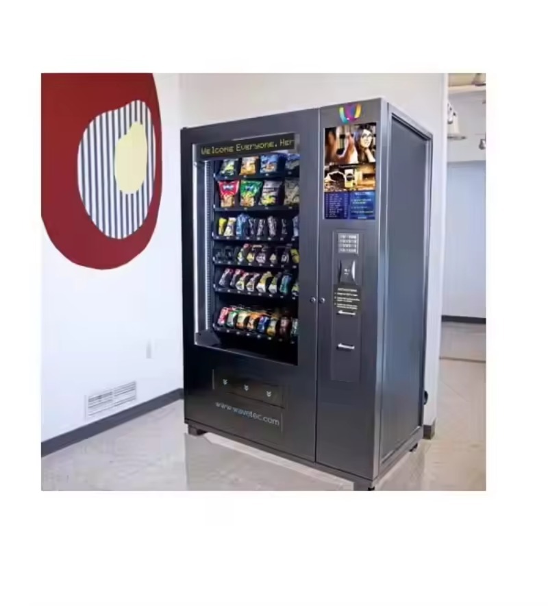 Máquina Expendedora Automática - Food Snacks In Usa reseña y precio