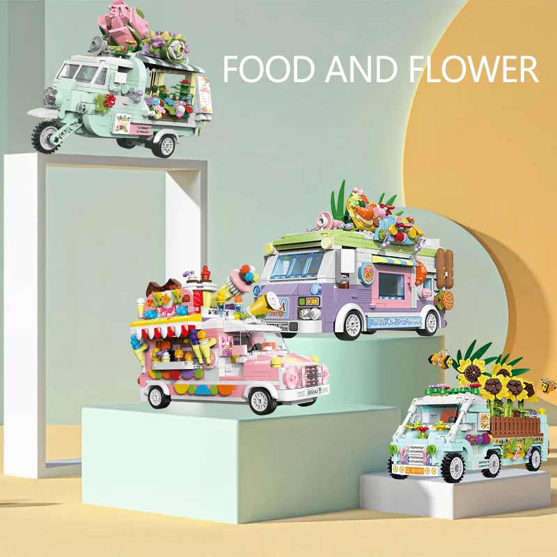 Bloques de construcción Mini p - Food City Snacks reseña y precio