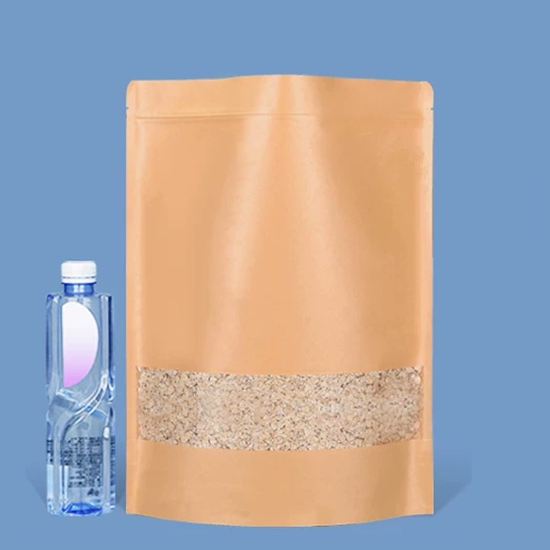 50 bolsas de papel kraft, bols - Logo Food Snack reseña y precio