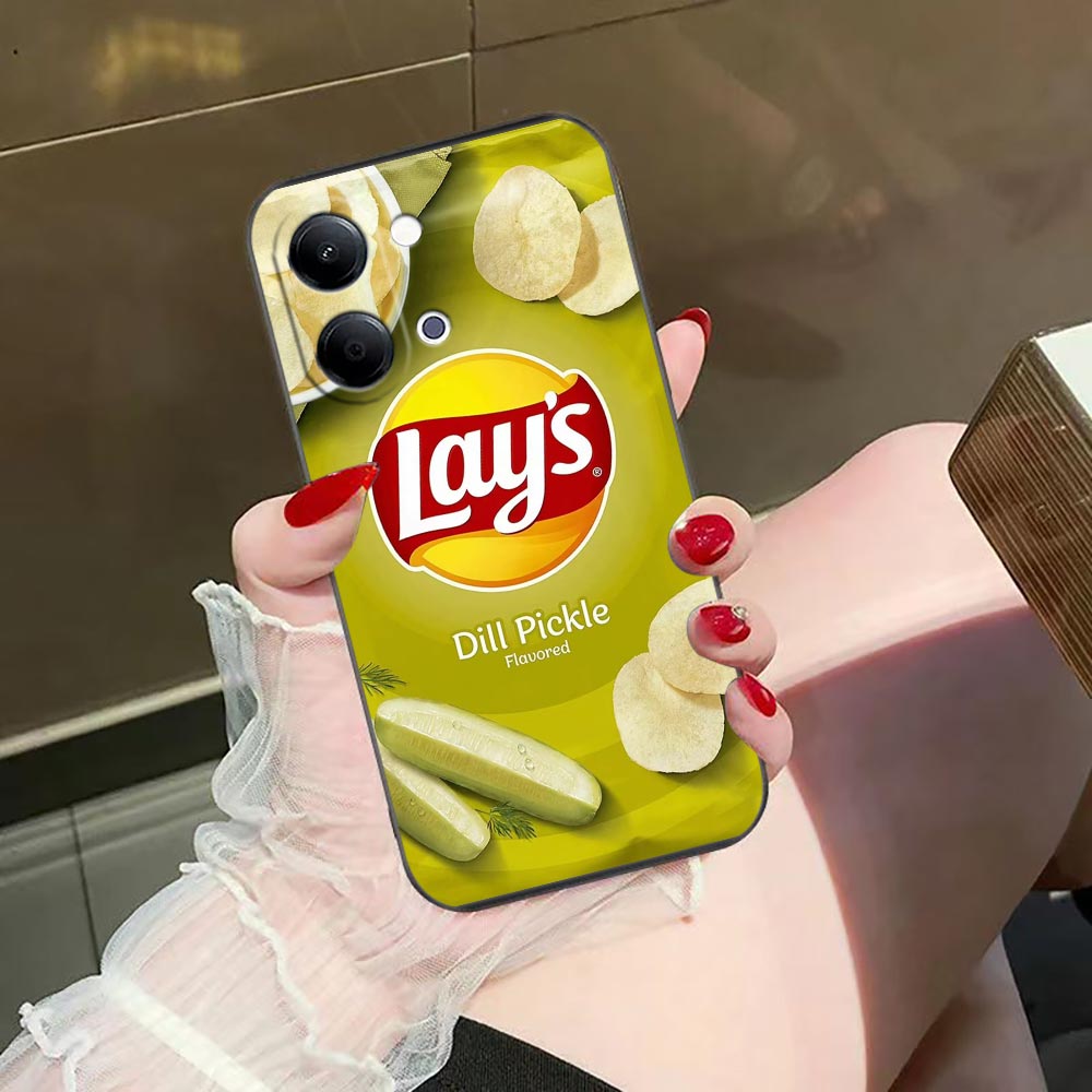 Funda de teléfono para VIVO Y4 - Logo Food Snack reseña y precio