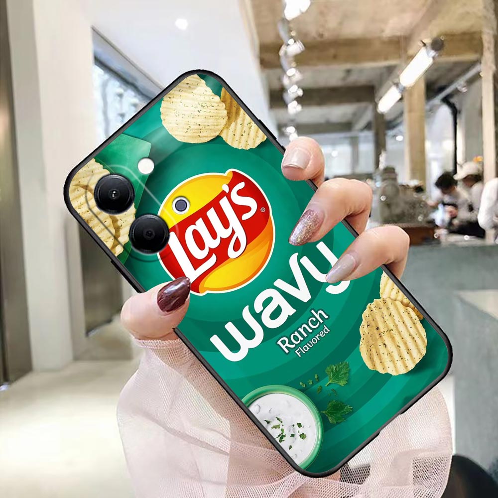 Funda de teléfono para VIVO Y4 - Logo Food Snack reseña y precio