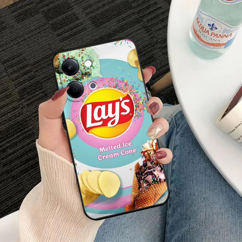 Funda de teléfono para VIVO Y4 - Logo Food Snack reseña y precio